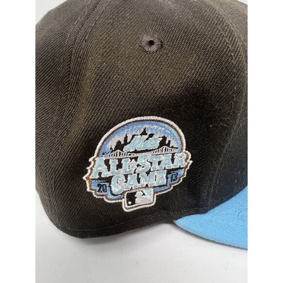 59Fifty Fitted Hat Size 7 5/8 Men's MLB‎ NY Mets Muddy Waters 2013 All-Star Game - Picture 4 of 8